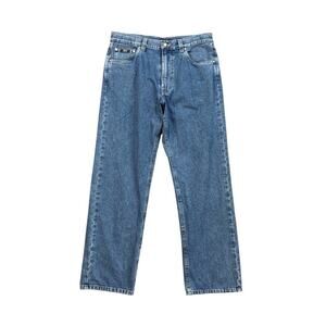 Vintage Hugo Boss Jeans Mens 34 Blue Relaxed Fit Alabama Medium Wash Cotton